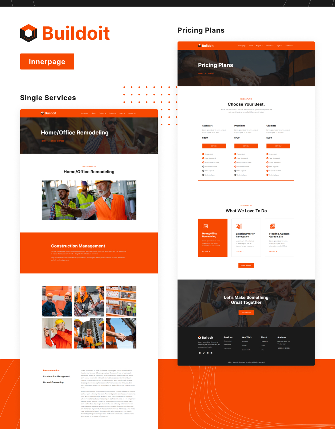 Buildoit | Construction & Building Elementor Template Kit - 4