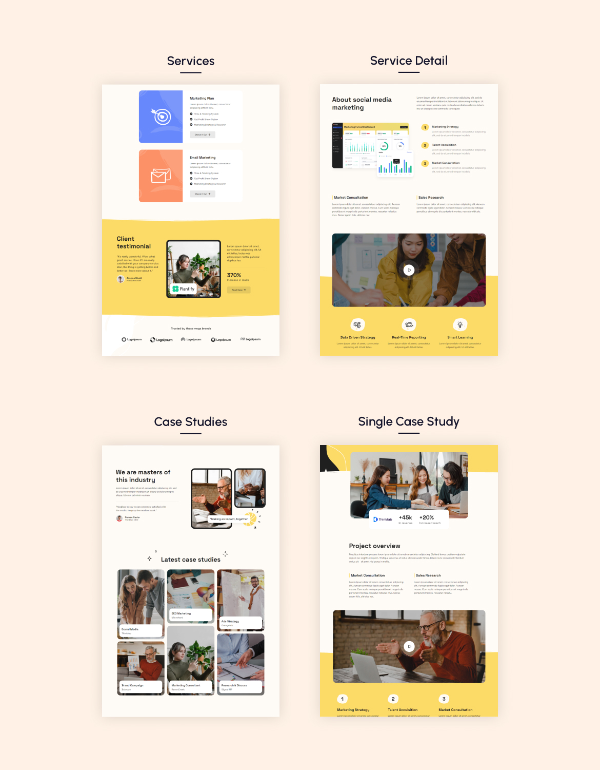 Socialy | Social Media Marketing Agency Elementor Template Kit - 2