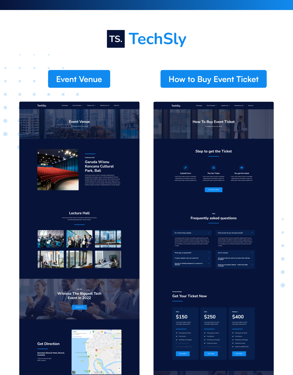 TechSly - Tech Event Conference & Expo Elementor Pro Template Kit - 3